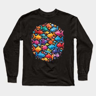 School of Fish Long Sleeve T-Shirt